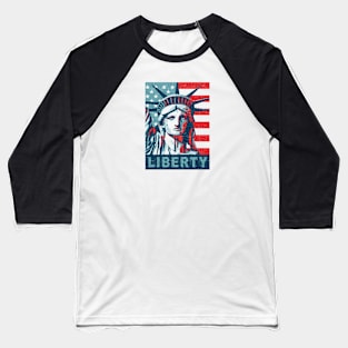 Vintage Liberty Baseball T-Shirt